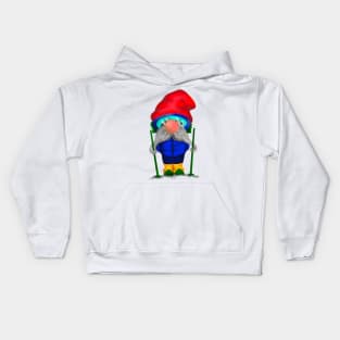 Downhill Gnome Kids Hoodie